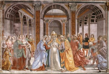  domenico - Ehe von Mary Florenz Renaissance Domenico Ghirlandaio